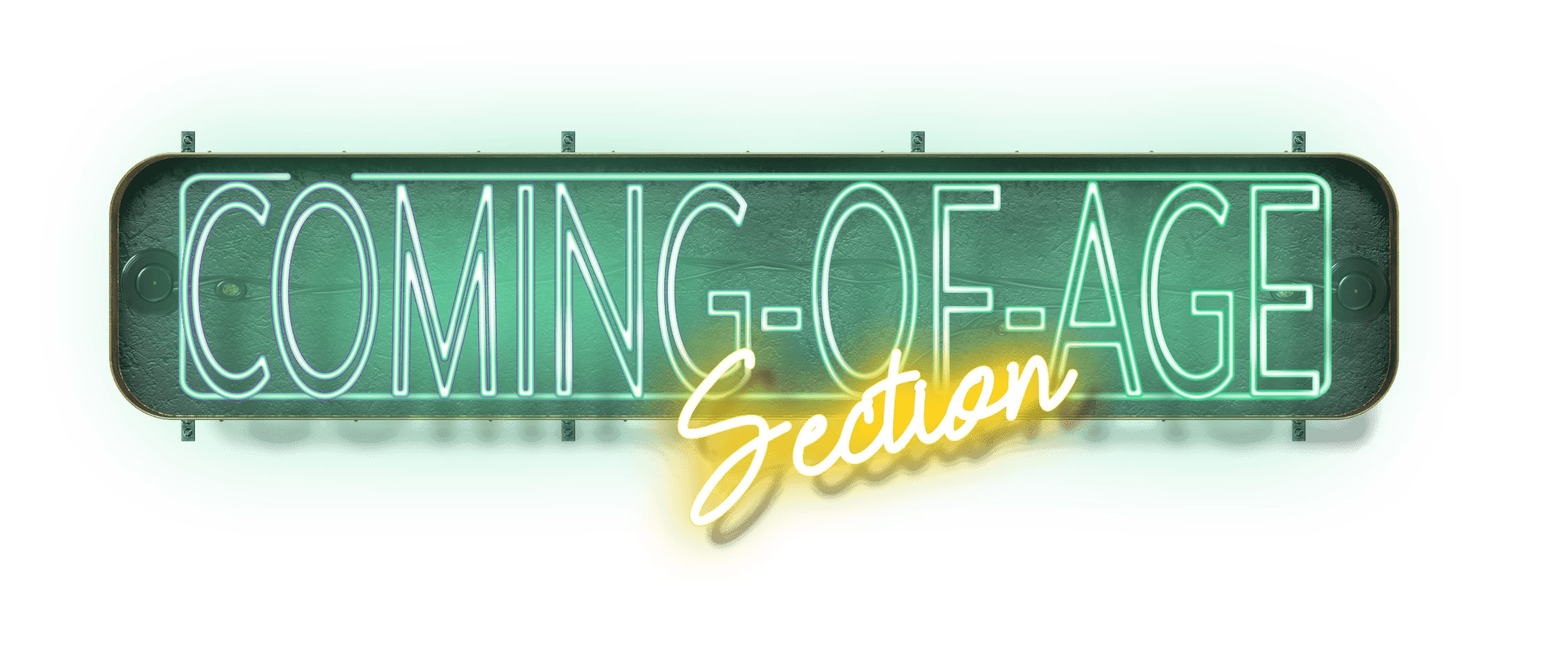 Neon Sign--Coming-of-Age (No Wires)