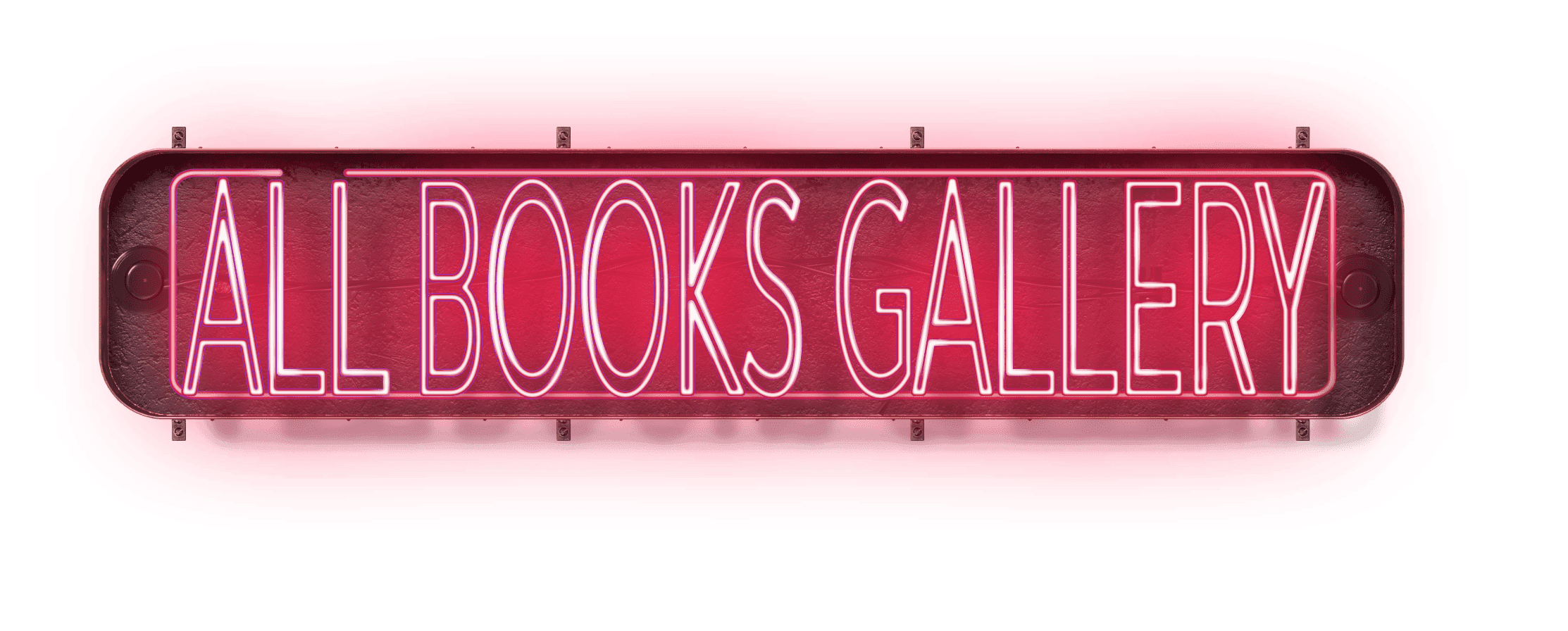 Neon Sign--All Books Gallery (No Wires)