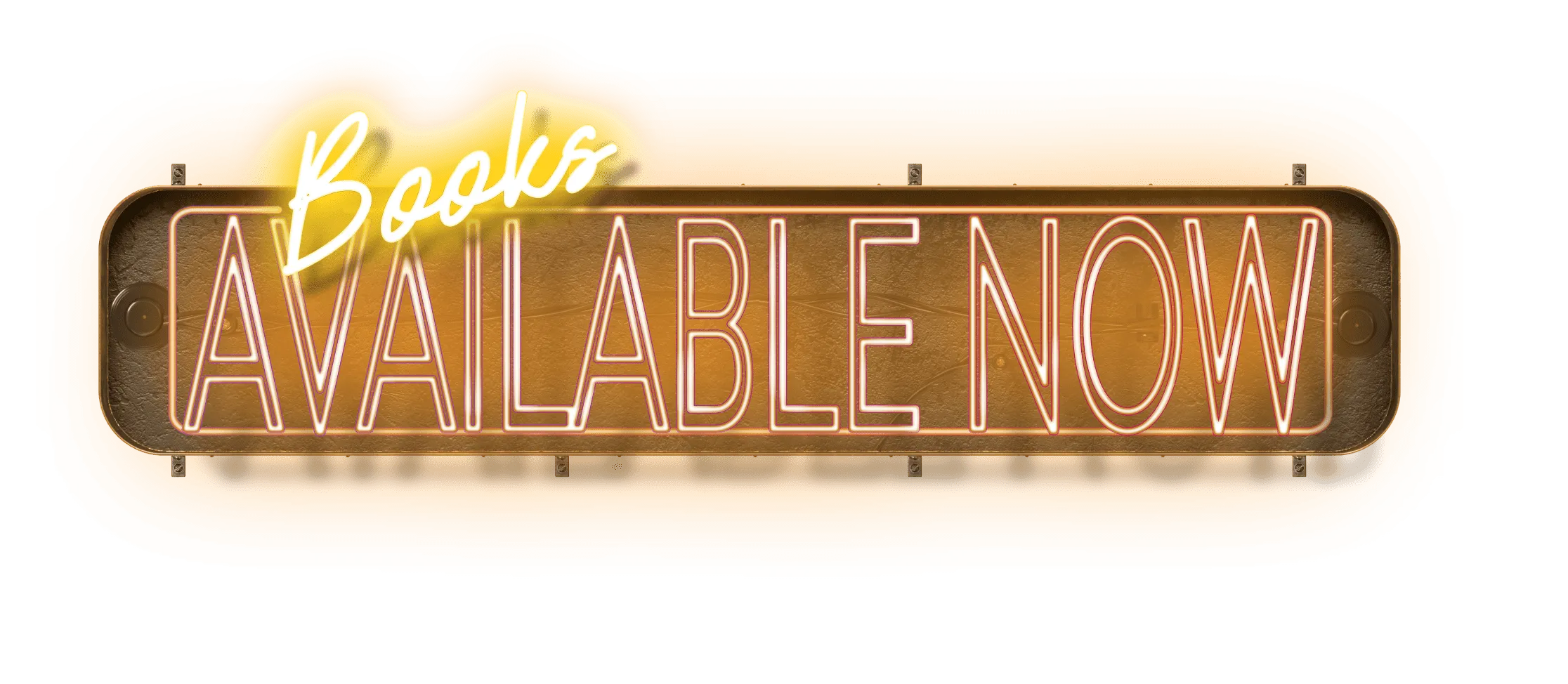 Neon Sign--Available Now (No Wires)