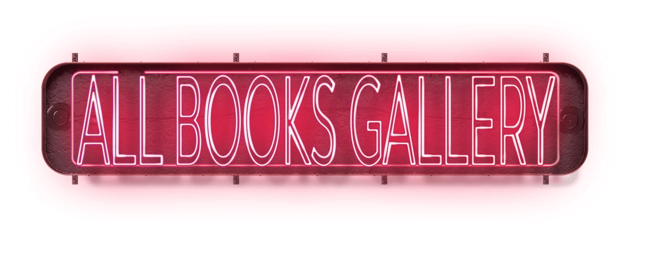 Neon Sign--All Books Gallery (No Wires)
